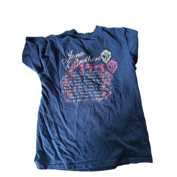 The Jonas Brothers 2008 double sided tour graphic t-shirt - Picture 5 of 6